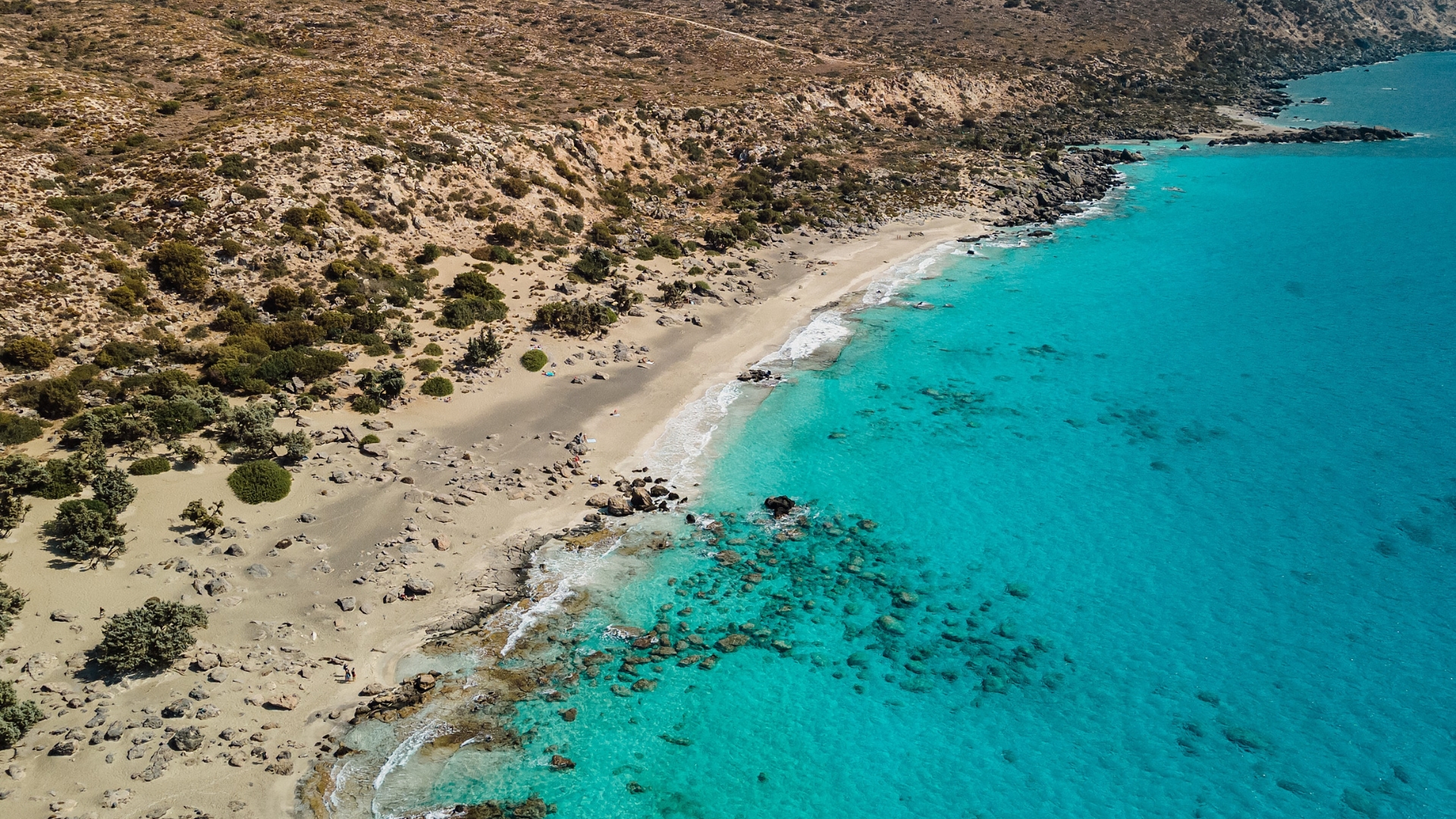 kedrodasos beach in crete