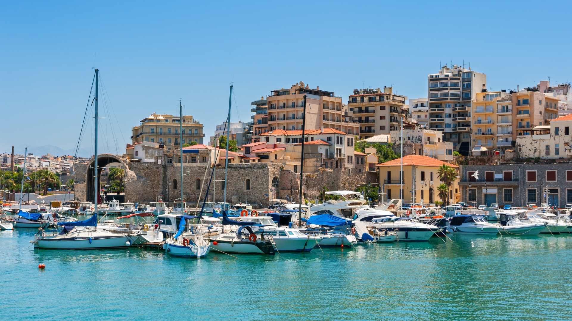 Heraklion harbor, Crete