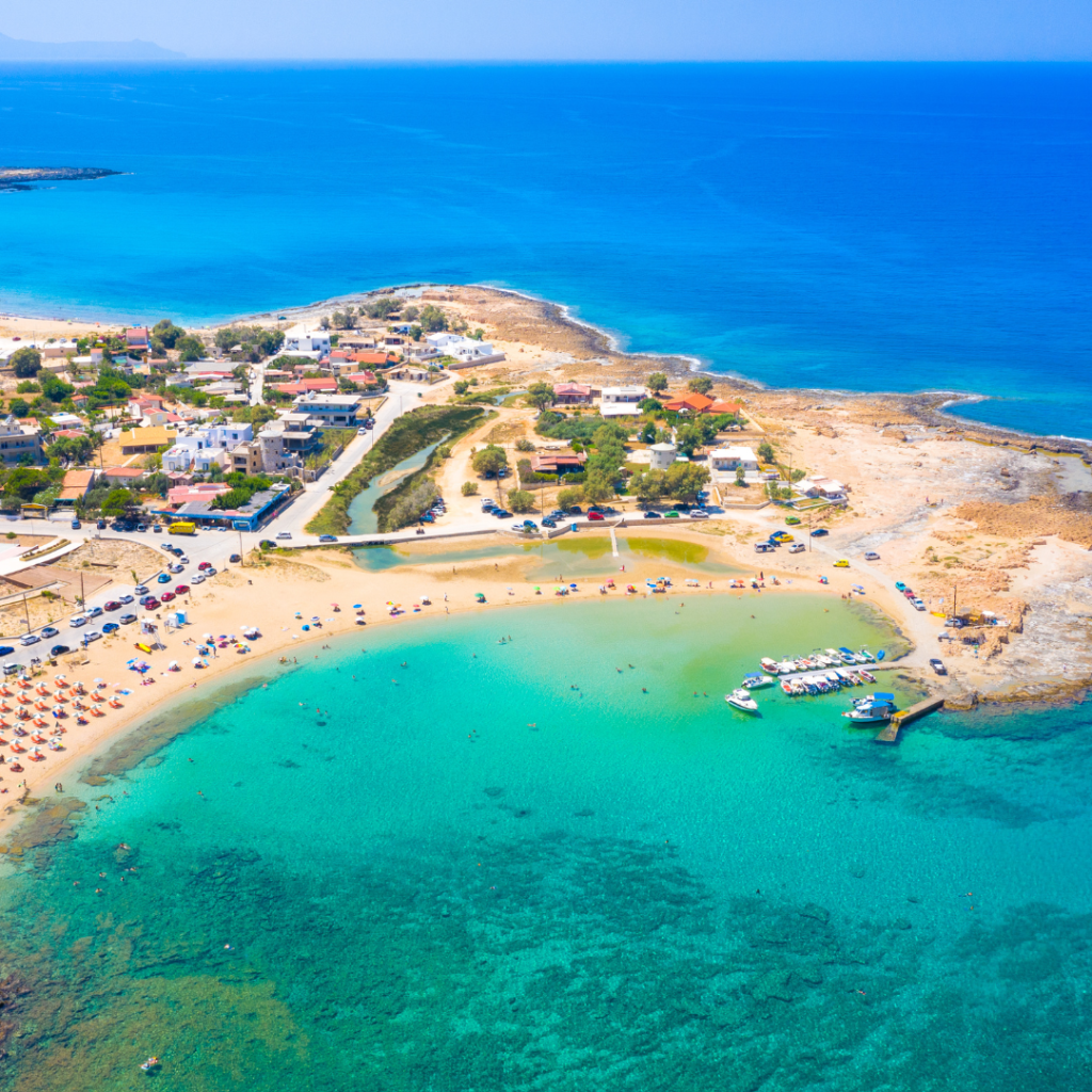 best beach in crete