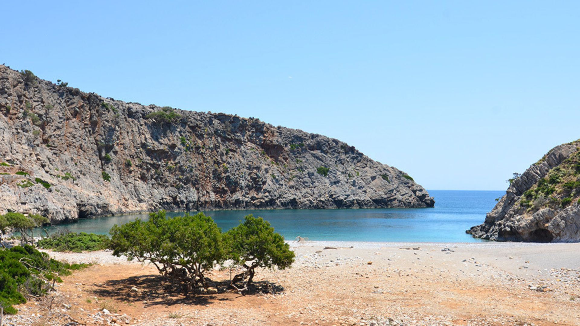 menies beach in chania